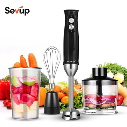 Batidora Raf Multifuncional 4 en 1 – Cocina Más Rápido, Con Menos Esfuerzo