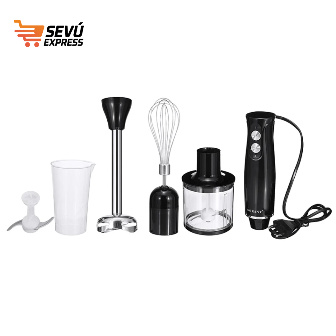 Batidora Raf Multifuncional 4 en 1 – Cocina Más Rápido, Con Menos Esfuerzo