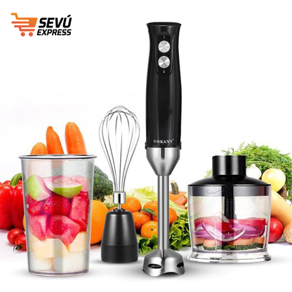 Batidora Raf Multifuncional 4 en 1 – Cocina Más Rápido, Con Menos Esfuerzo