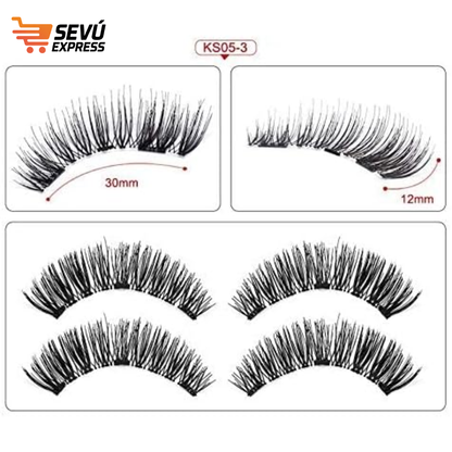 Pestañas Magnéticas con Imán – Sin Pegamento, Fáciles y Reutilizables