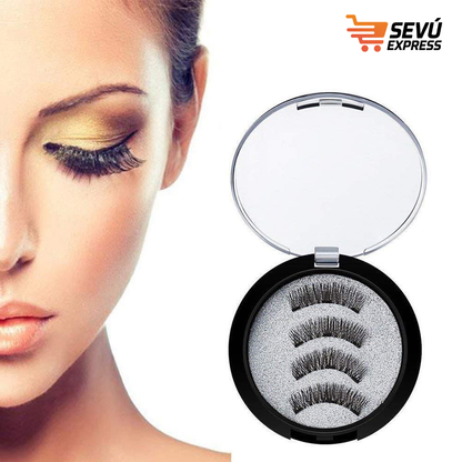 Pestañas Magnéticas con Imán – Sin Pegamento, Fáciles y Reutilizables